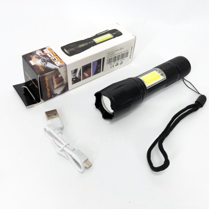 Пило-вологозахищений ліхтарик, Ліхтар світлодіодний тактичний, Світлодіодний міцний ліхтарик NR-17