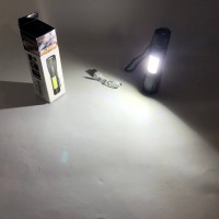 Світлодіодний ліхтар із тривалим часом світіння PLD C609-T6+COB, Дуже яскравий ліхтар, Сильний ліхтарик KD-34