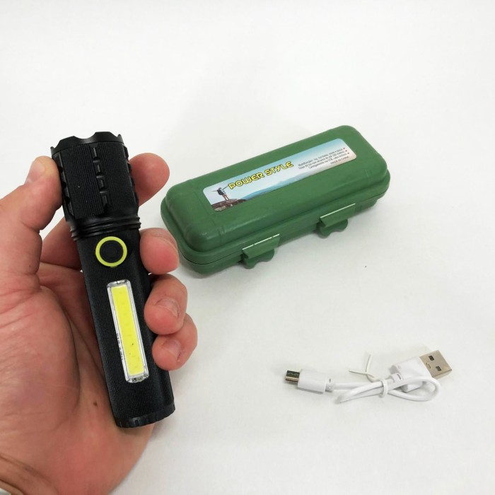 Ліхтар суперяскравий C71/C81-P50-COB, Ліхтар для дому з вбудованим акумулятором Пилозахищений KV-93