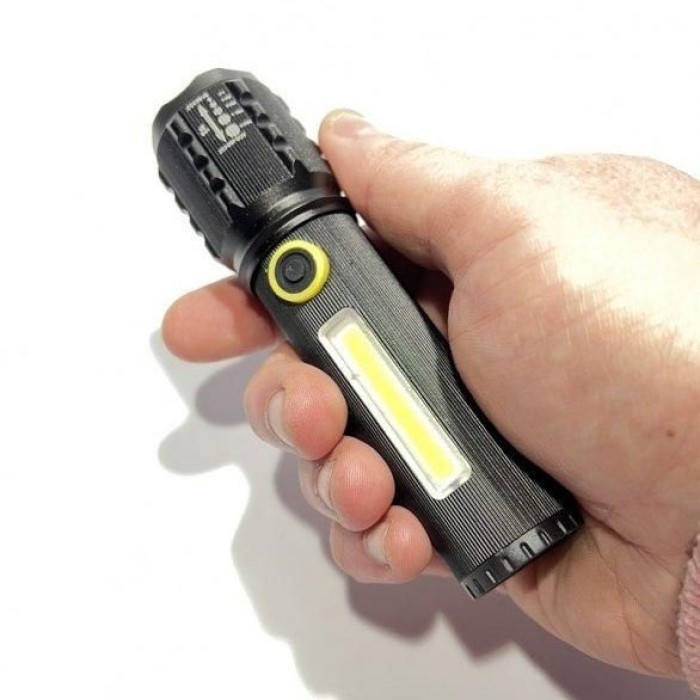 Ліхтар суперяскравий C71/C81-P50-COB, Ліхтар для дому з вбудованим акумулятором Пилозахищений KV-93