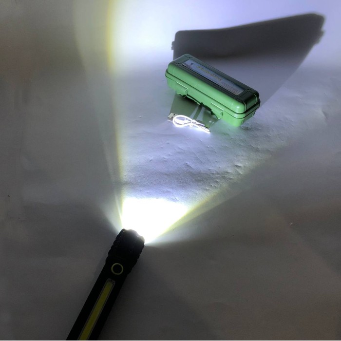 Ліхтарик на USB зарядкою для дому, Тактичні ліхтарі з зумом, Ліхтар суперяскравий XR-71