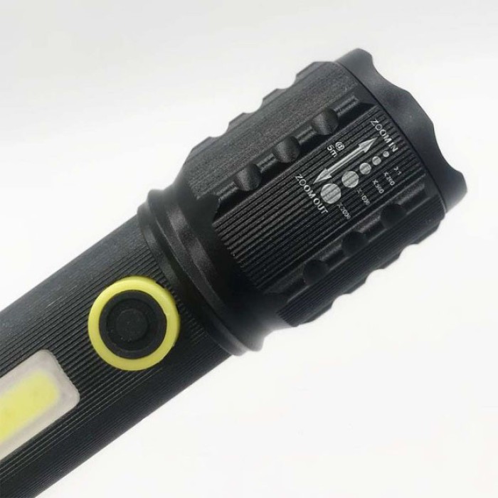 Ліхтарик на USB зарядкою для дому, Тактичні ліхтарі з зумом, Ліхтар суперяскравий XR-71