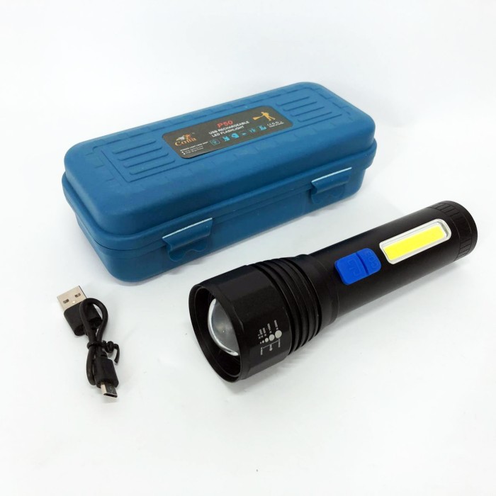 Ліхтарик на USB зарядкою для дому, Акумуляторний ліхтар для домашнього використання AL-64