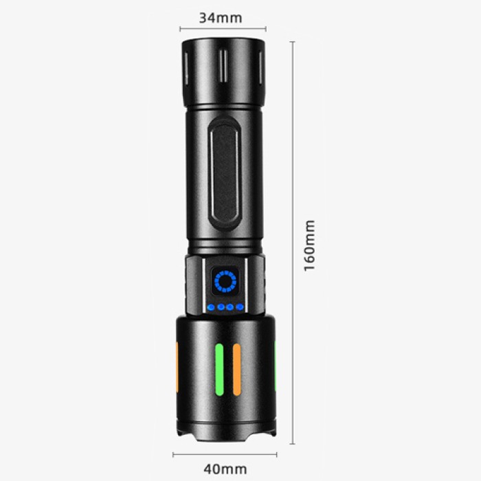 Ліхтар вуличний ручний CB-611-TG, Ліхтар військовий зсу LED ліхтар переносний акумуляторний RP-42