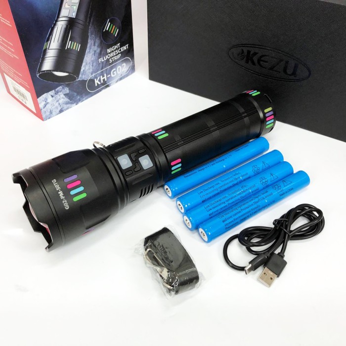 Оригінальний кишеньковий ліхтарик G02-PM60-TG, Ліхтарик на всі випадки, LED ліхтар потужний на вулицю ZA-32