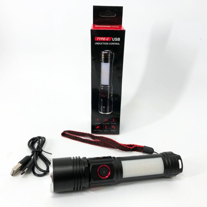 Тактичний ліхтар для армії Police PLD-2307, Ліхтар суперяскравий Світлодіодний із зумом PK-56