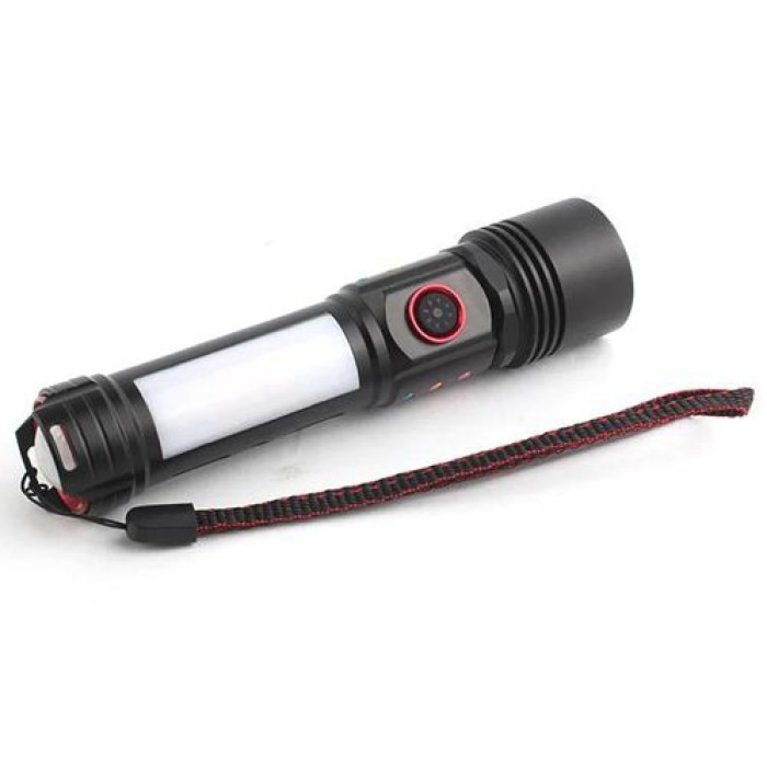 Тактичний ліхтар для армії Police PLD-2307, Ліхтар суперяскравий Світлодіодний із зумом PK-56