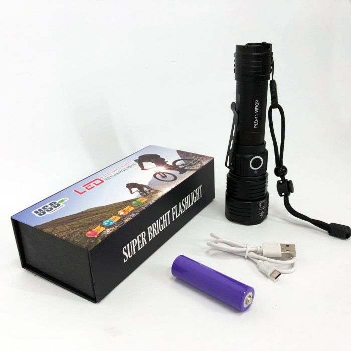 Ліхтарик світлодіодний ручний акумуляторний портативний, Тактичний ручний ліхтар для зсу SI-74