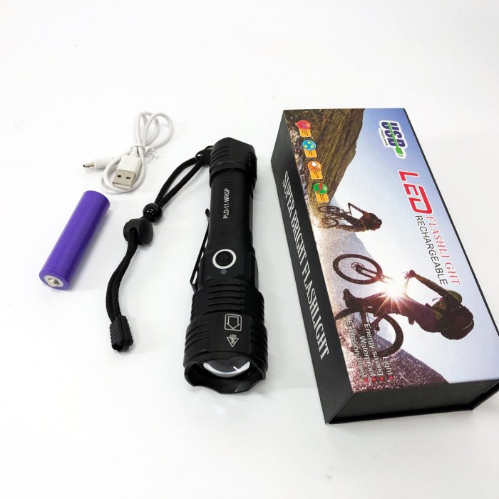 Ліхтарик світлодіодний ручний акумуляторний портативний, Тактичний ручний ліхтар для зсу SI-74