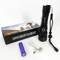 Ручний інспекційний ліхтар PLD-11-4XPE(RGB), Ліхтарик світлодіодний для туриста, Ліхтар водозахищений EZ-91