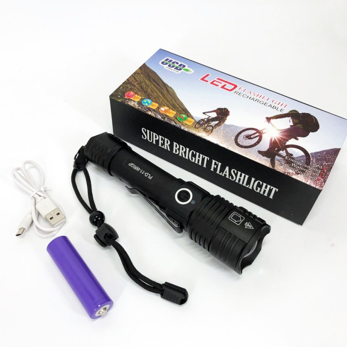 Ручний інспекційний ліхтар PLD-11-4XPE(RGB), Ліхтарик світлодіодний для туриста, Ліхтар водозахищений EZ-91