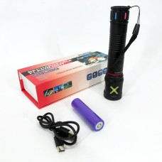 Потужний акумуляторний світлодіодний ліхтар PLD-CA166-3, Потужний ліхтар для риболовлі LB-45