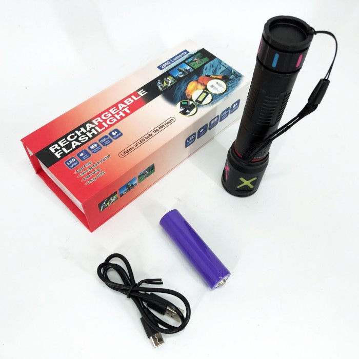 Військовий армійський ліхтар нашоломний PLD-CA166-3, Потужний ліхтарик для дому із зарядкою NJ-27