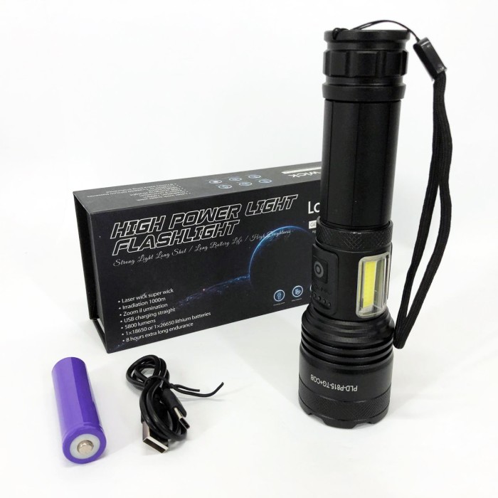 Компактний портативний ліхтар PLD-P815, Ліхтар портативний переносний, Посилений ручний ліхтарик YV-98