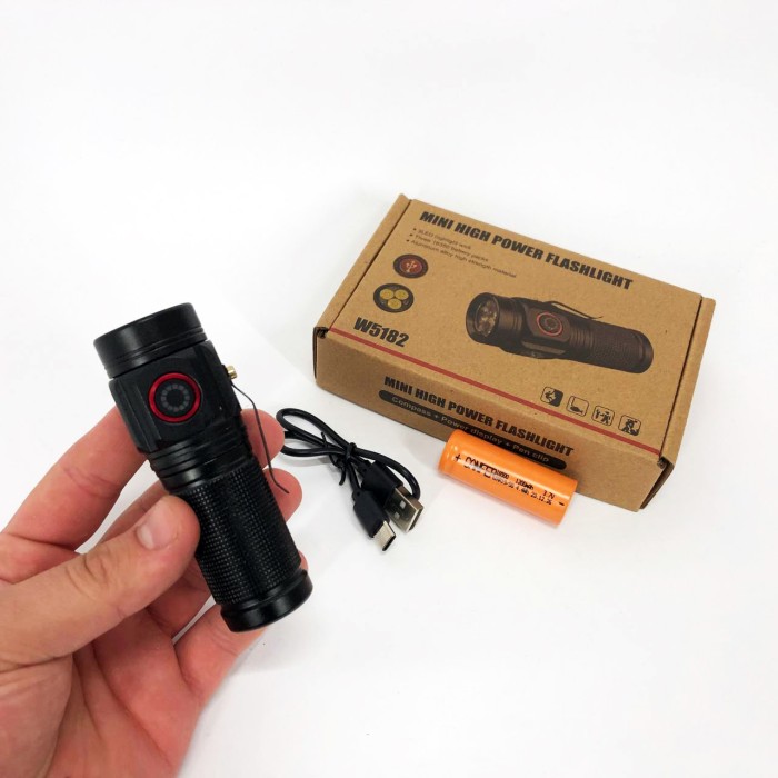 Ліхтарик світлодіодний ручний акумуляторний портативний, Ліхтарик на всі випадки, Ліхтар військовий зсу EG-56