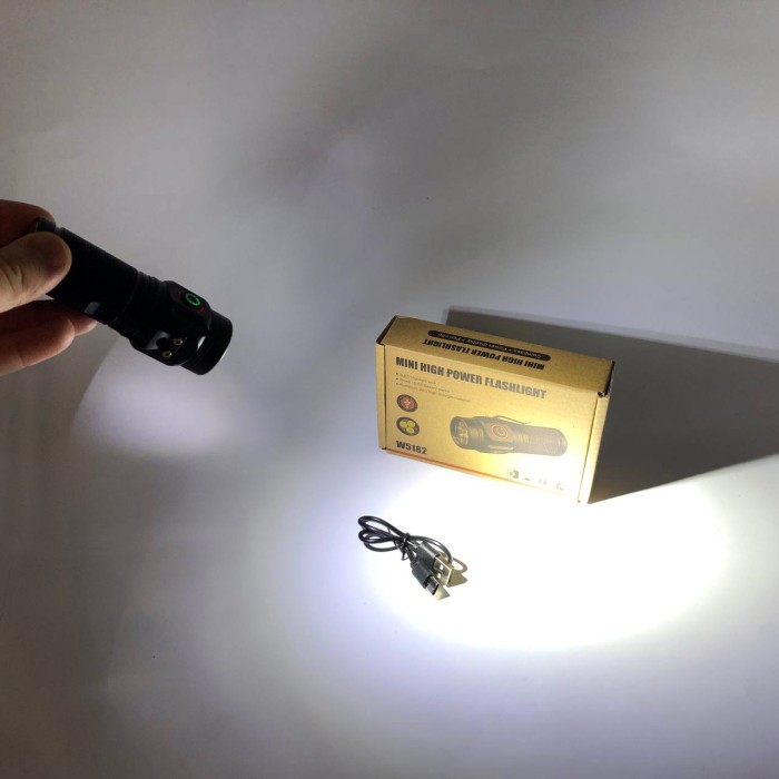 Ліхтарик світлодіодний ручний акумуляторний портативний, Ліхтарик на всі випадки, Ліхтар військовий зсу EG-56