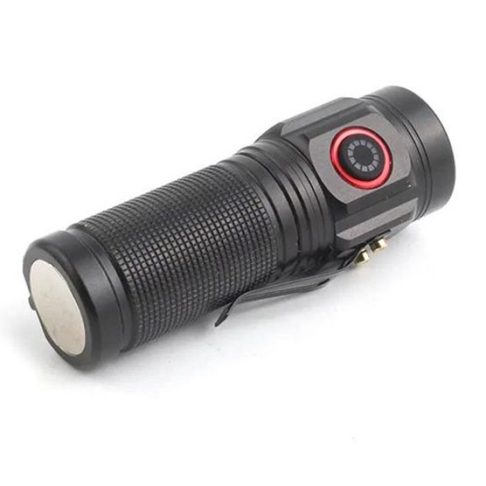 Ліхтар PLD W5182-3XHP360, Ручний ліхтарик led, Водонепроникний ліхтар, Кишеньковий ліхтар із usb зарядкою