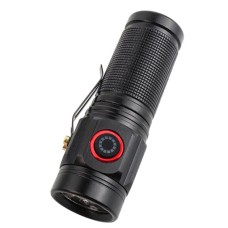 Посилений ручний ліхтарик, Тактичний ліхтар з діодом LED ліхтар переносний акумуляторний IB-69