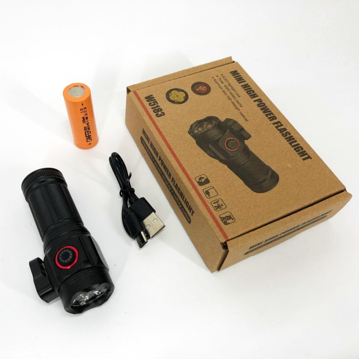 Ручний інспекційний ліхтар W5183-4XHP360, Кишеньковий міні ліхтар Ручний з 18650 акумулятором NW-19