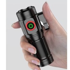 Тактичний ліхтар ручний W5183-4XHP360, Ліхтарик на USB зарядкою для дому, Фірмовий ручний ліхтар OE-68