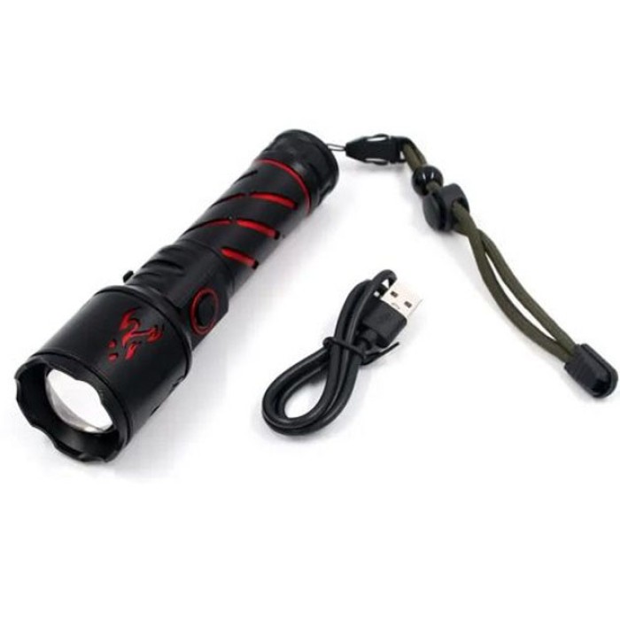 Ліхтар ручний металевий, Потужний світлодіодний ліхтар, Світильник пило-вологозахищений WF-94