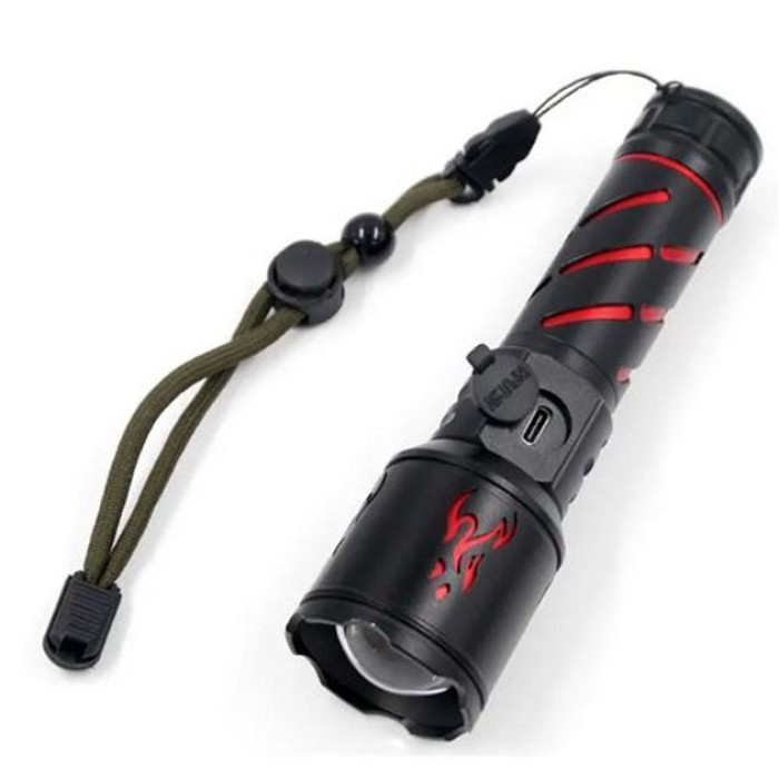 Невеликий ручний ліхтар XQ-S59-GT, Ліхтар вуличний ручний Потужний тактичний світлодіодний IO-61