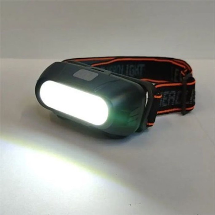 Потужний універсальний акумуляторний налобний ліхтар KX-213-COB, Водонепроникний ліхтарик YV-55