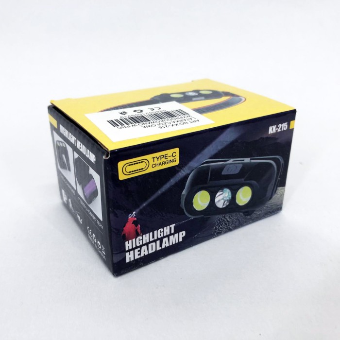 Легкий налобний ліхтар для риболовлі KX-215-LED-2COB, Налобна лампа, Налобний ліхтар для сто TL-76