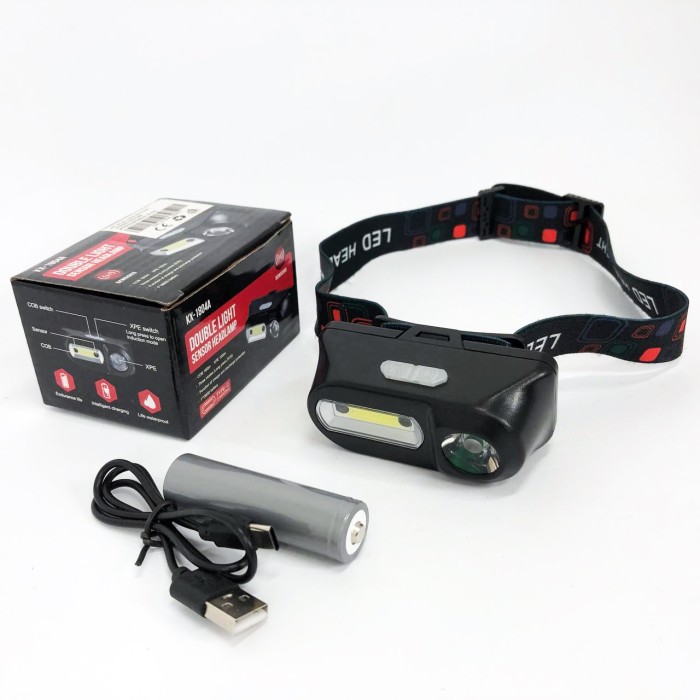 Головний ліхтарик, Потужний ліхтар для риболовлі, Головний ліхтар акумуляторний світлодіодний потужний BI-55