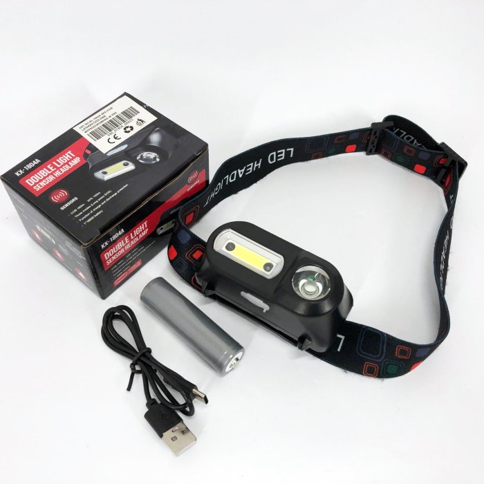 Головний ліхтарик, Потужний ліхтар для риболовлі, Головний ліхтар акумуляторний світлодіодний потужний BI-55