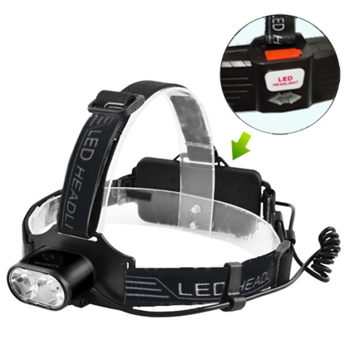 Налобний ліхтар яскравий Police, Ліхтарик діодний налобний Надійний ліхтар TN-25