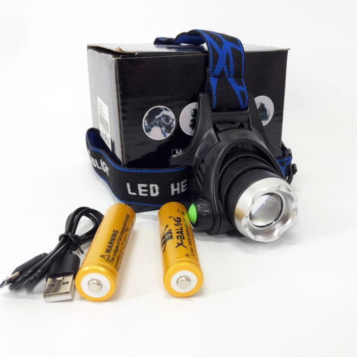 Ліхтар на голову для бігу Police BL-6699 (204C), Акумуляторний ліхтар на голову із зарядним пристроєм UF-54