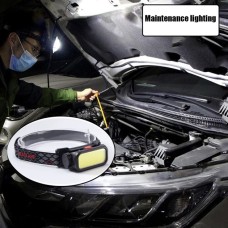 Легкий налобний ліхтар для риболовлі BL-008+COB (white+red), Налобний ліхтар bailong, Головний ліхтарик NY-72