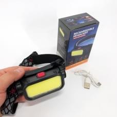 Ліхтарик на голову із зарядкою BL-008+COB (white+red), Потужний ліхтарик світлодіодний OA-349 на голову