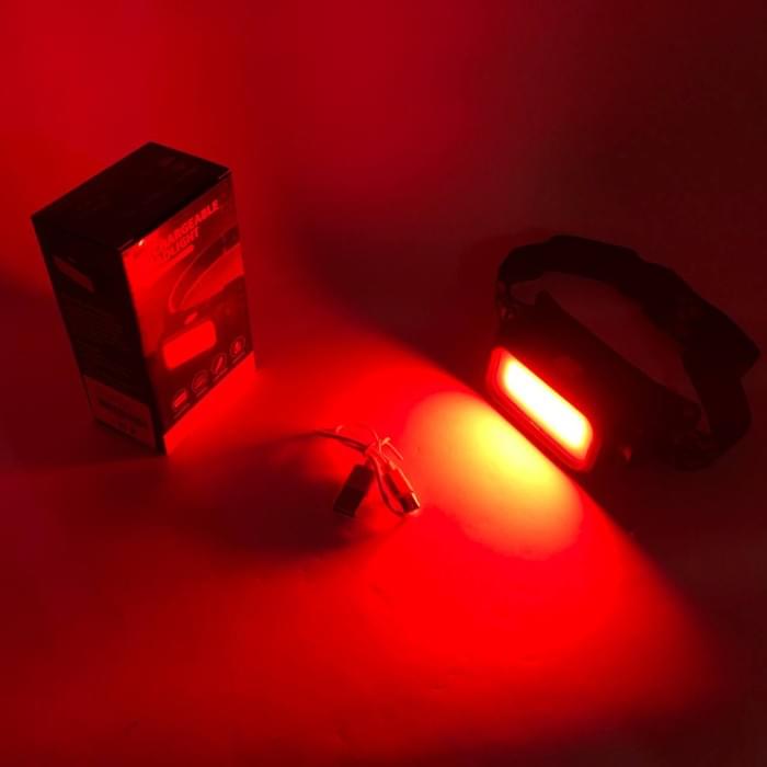 Ліхтар для всу з червоним світлом BL-008+COB (white+red), Налобна лампа, Налобний EW-603 ліхтарик bailong