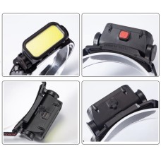 Потужний акумуляторний ліхтарик на голову BL-008+COB, Налобний ліхтар з акумулятором YA-37