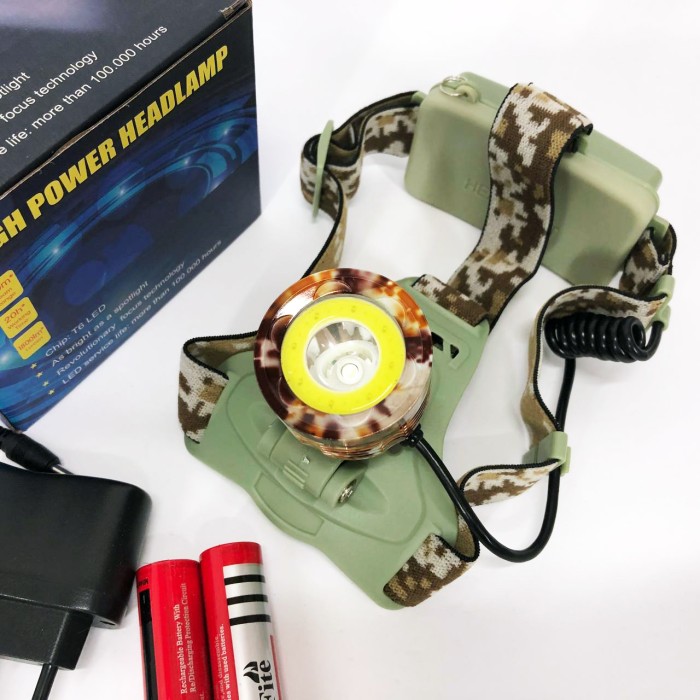 Ліхтар на голову для риболовлі, Ліхтар на лоб акумуляторний світлодіодний із зарядкою YL-73