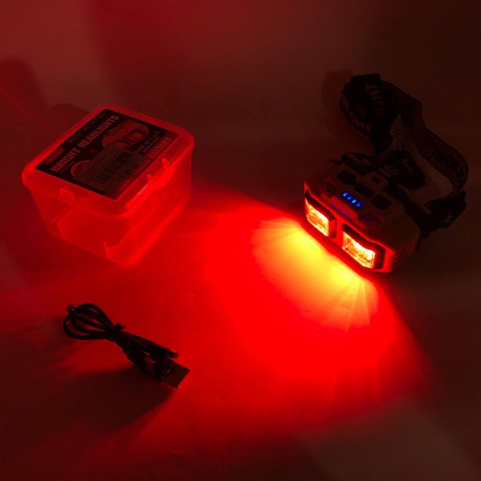 Ліхтар для голови зі світлодіодами HX-816S, Налобний ліхтар з довготривалою роботою акумулятора MV-80