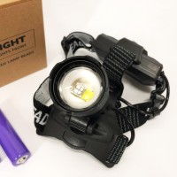 Головний ліхтар для активного відпочинку, Ліхтар на голову акумуляторний світлодіодний потужний DC-71