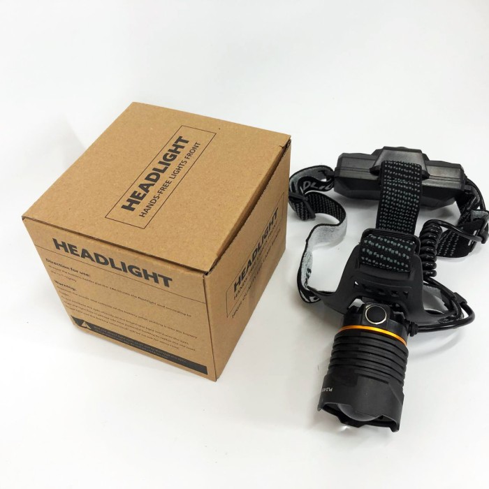 Головний ліхтар для активного відпочинку, Ліхтар на голову акумуляторний світлодіодний потужний DC-71