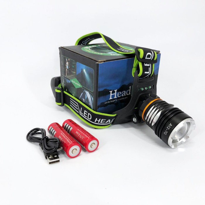 Налобна лампа, Ліхтарик на голову для роботи, Тактичний ліхтар з ремінцем для голови CK-70