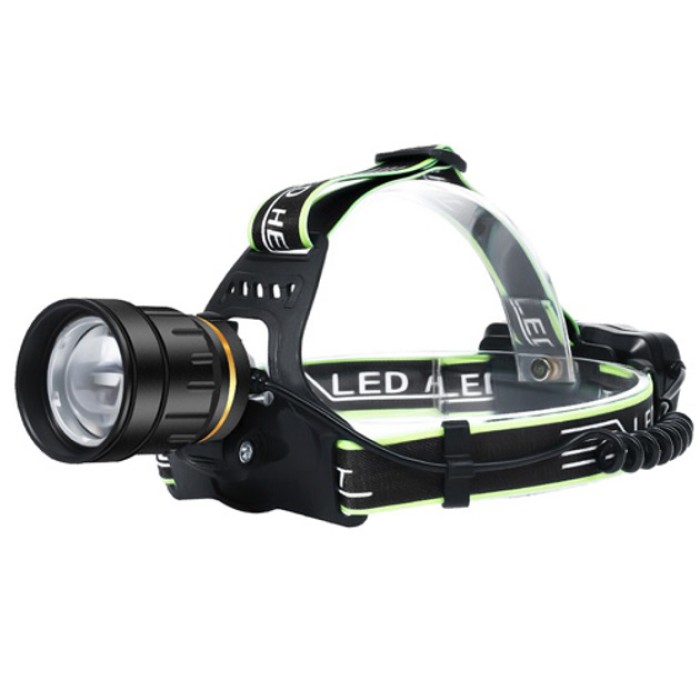 Налобна лампа, Ліхтарик на голову для роботи, Тактичний ліхтар з ремінцем для голови CK-70