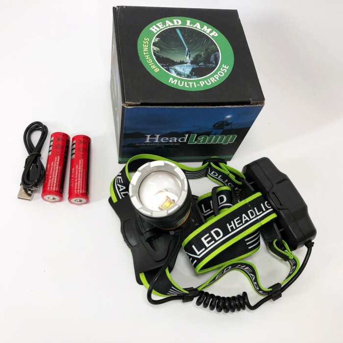 Налобна лампа, Ліхтарик на голову для роботи, Тактичний ліхтар з ремінцем для голови CK-70