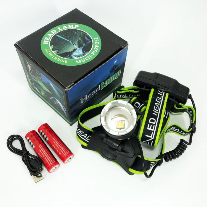 Налобна лампа, Ліхтарик на голову для роботи, Тактичний ліхтар з ремінцем для голови CK-70