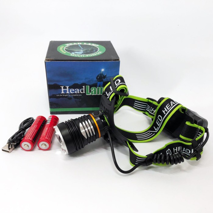 Налобна лампа, Ліхтарик на голову для роботи, Тактичний ліхтар з ремінцем для голови CK-70