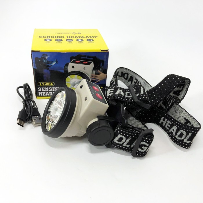 Налобний ліхтар з ремінцем на голову PLD-LY004-XPE+COB, Ліхтар на голову діодний, Ліхтарик налобник YA-41