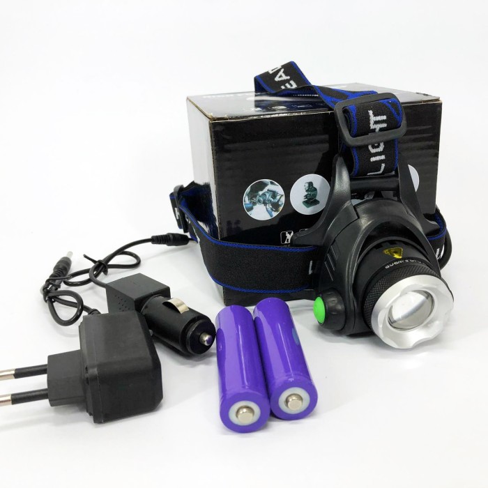 Ліхтарик на лоб PLD-T115-PM30-TG, Налобний ліхтар зі зручним ремінцем для голови, Налобна лампа CB-80