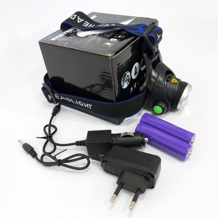 Ліхтарик на лоб PLD-T115-PM30-TG, Налобний ліхтар зі зручним ремінцем для голови, Налобна лампа CB-80