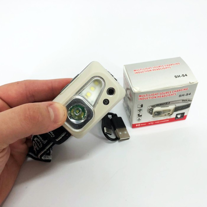 Ліхтар на лоб для будівельника SH-S4-XPE+3SMD, Легкий ліхтарик на голову, Наголовний ліхтар ZG-39