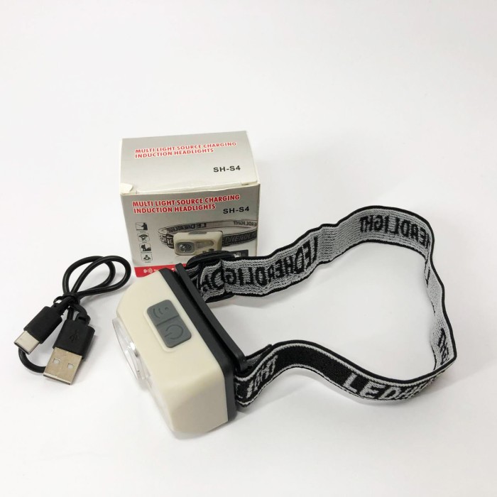 Налобний ліхтар з акумулятором SH-S4-XPE+3SMD, Ліхтарик налобний потужний, Головний ліхтарик HX-24